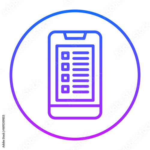 Digital Receipt Vector Icons