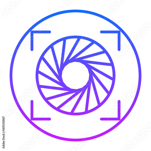 Camera Exposure Vector Icons