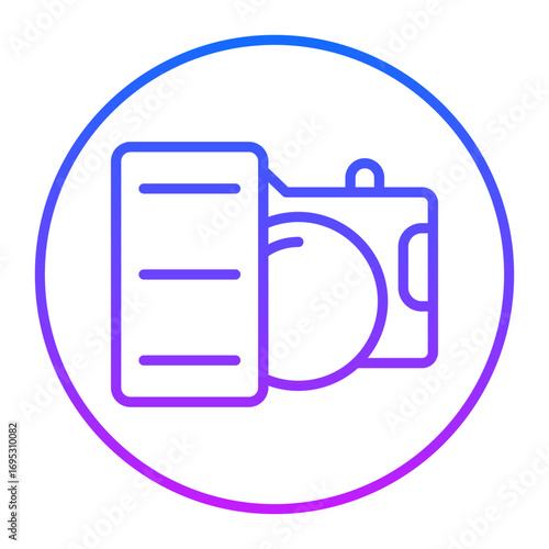Compact Camera Vector Icons