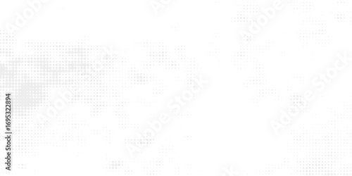 Subtle halftone vector texture overlay. Monochrome abstract splattered background.