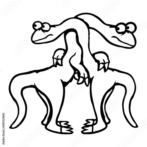 2 Afraid Dinosaur Shy Fearful Panic Scared Friends Hugging