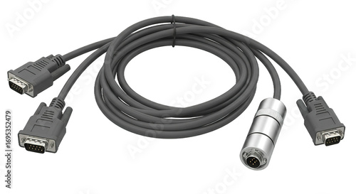 Parallel Printer Cable Splitter Adapter Technology Data