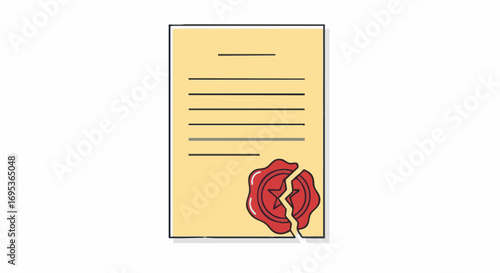 Torn contract, breach of confidentiality, disagreement