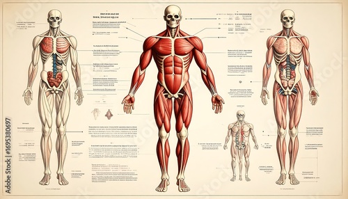 Anatomical Chart of the Human Body