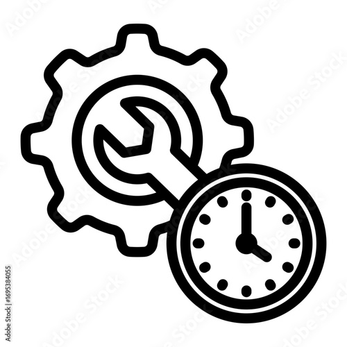Repair Time Icon