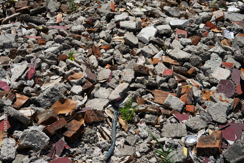 Wallpaper Mural building rubble material texture background Torontodigital.ca