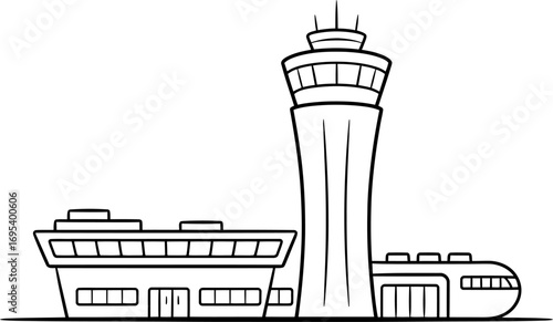 Airport Control Tower and Terminal Building