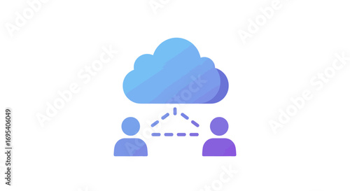 Future-Proof Cloud Communication Icon: Powering Secure Digital Collaboration and Enterprise Connectivity Solutions