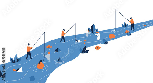 Human Intelligence Guiding the Digital Data Stream: Navigating Information for Growth