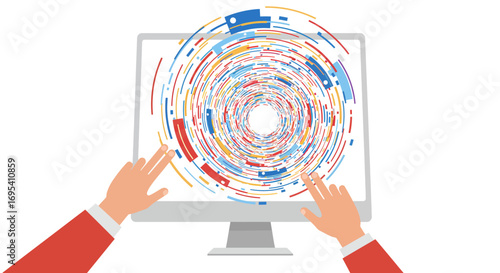 Strategic Digital Engagement: First-Person Perspective on User Interface Interaction