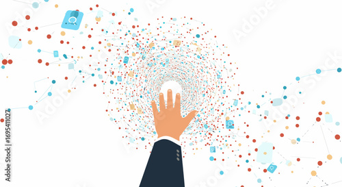 Empowering Connection: First-Person Hand Reaching Out for Digital Engagement and Future Opportunities