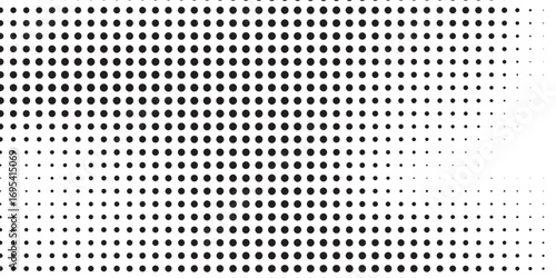 Halftone gradient. Dotted gradient, smooth dots spraying and halftones dot background seamless football, basketball, baseball, tennis, rugby, bicycling background grunge