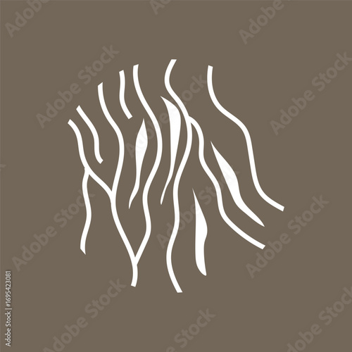 Wood logo design structure layers forest tree bark vector template