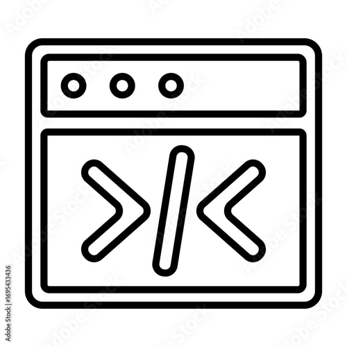 Coding Code Icon