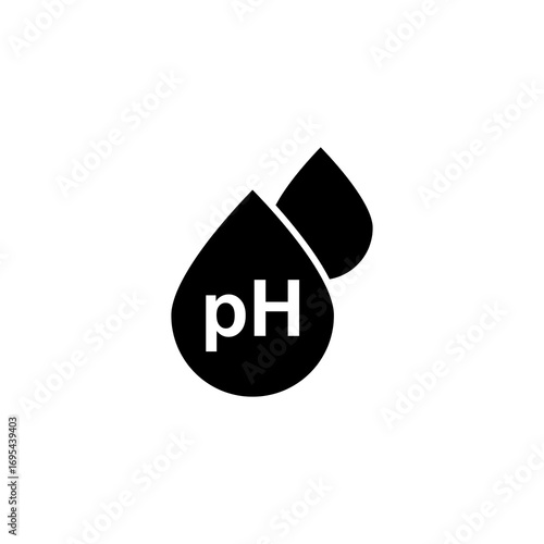 PH value vector icon set collection. PH value simple trendy style illustration for web and app..eps