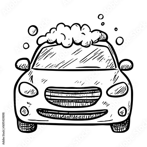 Foamy Car Front