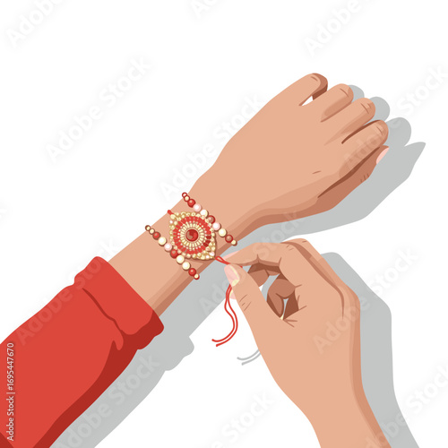 Rakhi - Hand Tying Ceremony