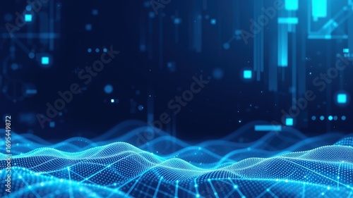 Black dark blue green emerald petrol teal lime yellow white abstract background. Color gradient ombre blend. Line stripe. Bright light flash glow glitter neon metallic. Noise grain mesh. Christmas