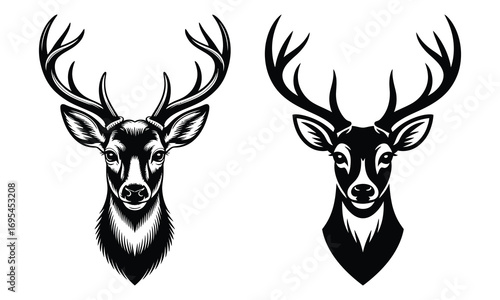 deer head silhouette