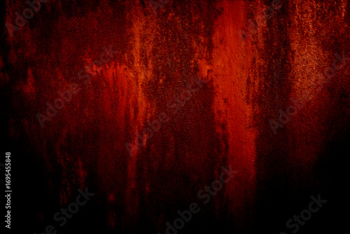 Blood Texture Background. Texture of  Concrete wall with bloody red stains.