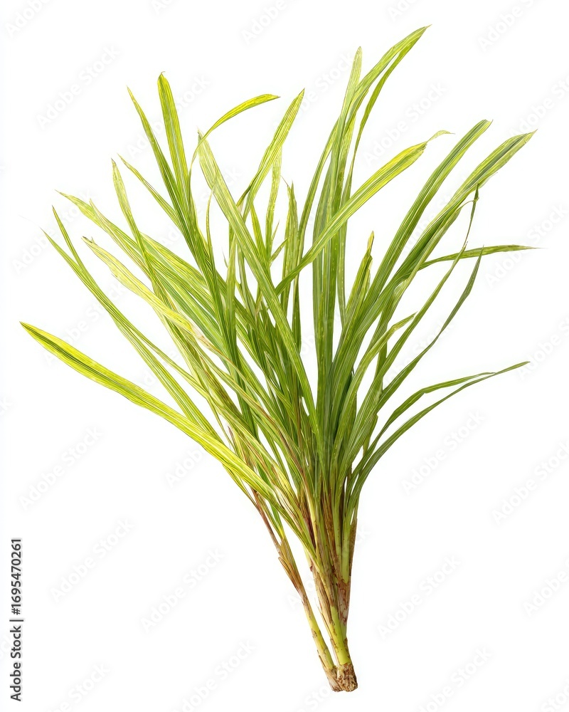 Fototapeta premium Bunch of vibrant green grass (2)