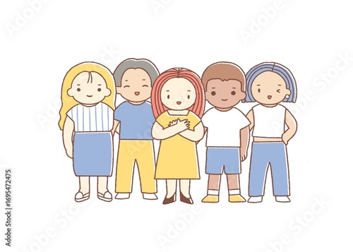 多様なバックグラウンドを持つ人々
