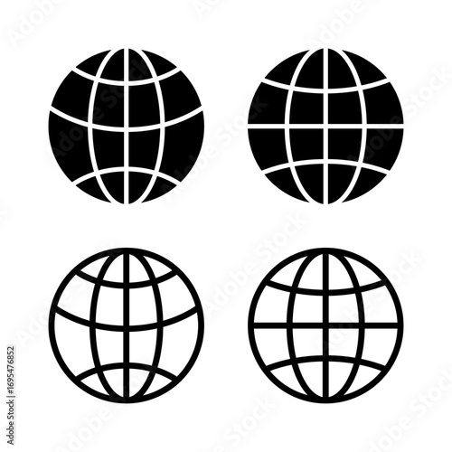 Web icon vector illustration. go to web sign and symbol. web click icon. Global search icon