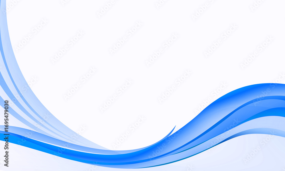 Naklejka premium abstract color wave background with line