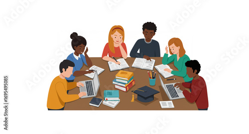 students in classroom