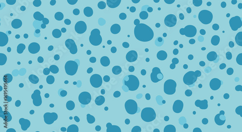 Modern abstract pattern background with blue overlapping circles offers soothing contemporary style and versatile design