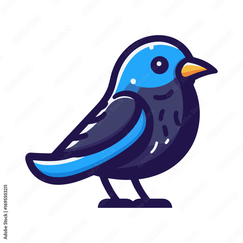 Obraz premium starling illustration design