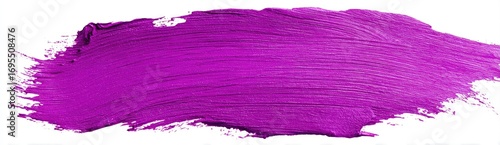 Vibrant purple paint stroke