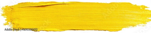 Bright yellow paint stroke (67)
