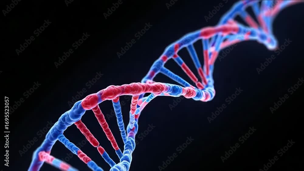 DNA Structure: Genetic Code and Heredity Visual