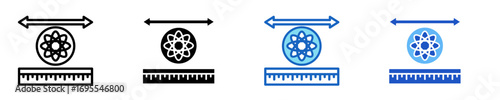 Nanoscale  Icon Set Multiple Style Collection