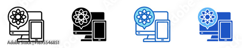 Device  Icon Set Multiple Style Collection