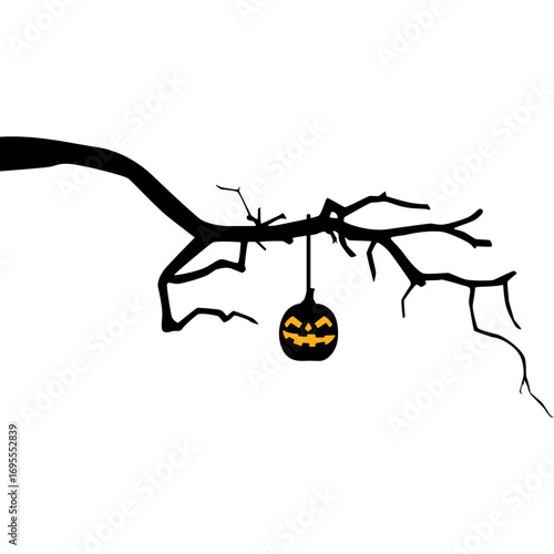 Halloween Tree Pumkin Decoration