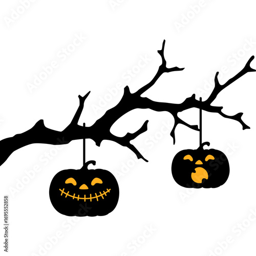 Halloween Tree Pumkin Decoration