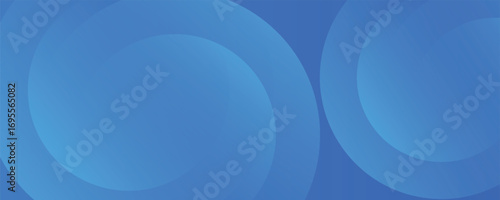 Abstract blue circle background with subtle blue gradient. modern illustration