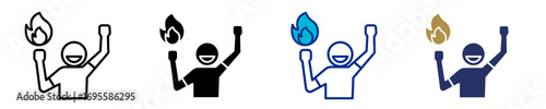 Passion  Icon Set Multiple Style Collection