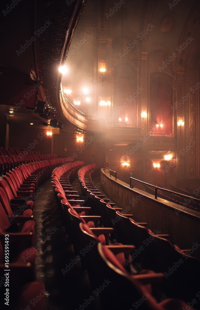 © yevgeniya131988 - Empty theatre seats waiting for the show to begin