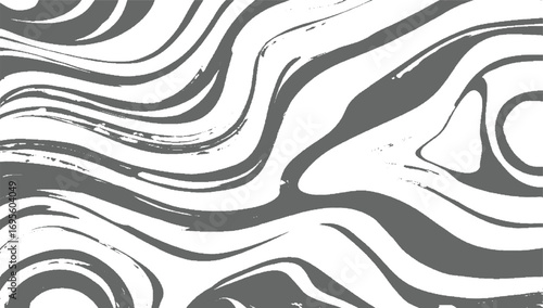 Abstract Swirl Art Pattern Design grunge texture black and whit Old worn overlay distressed uneven vector design on transparent background.