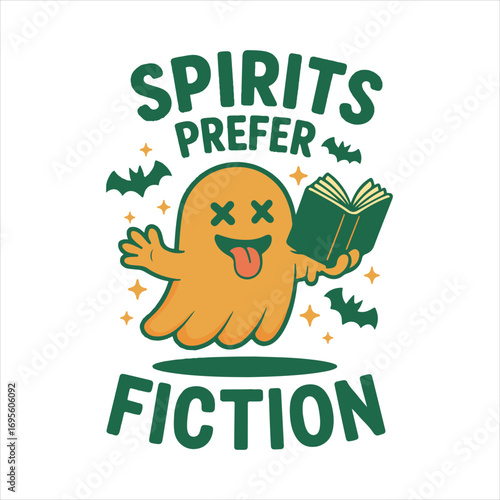 Spirits Prefer Fiction Svg