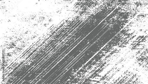 Old distressed scratches Black dust and white monochrome grunge texture line noise dots. vintage Abstract wall vector design on transparent background.