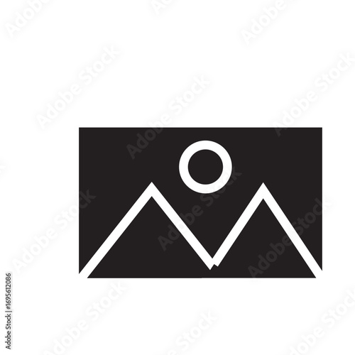 Image glyph icon