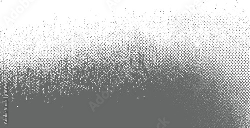 Grunge Halftone Noise Texture – Abstract Monochrome Pixelated, Subtle – Distressed Urban Overlay Abstract Dot Texture – High-Quality for Creative vector design on transparent background.