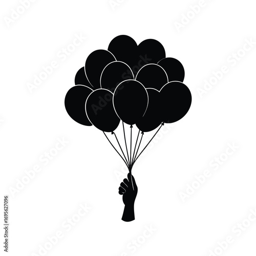 vector illustration of a balloon