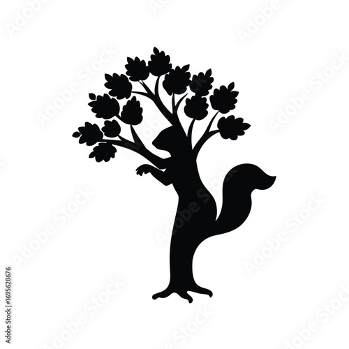 tree silhouette vector