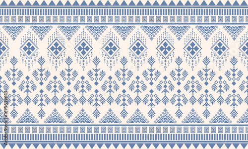 Intricate dark blue pixel pattern with traditional Thai diamond shapes. Great for fabric design, cultural backgrounds, and vintage digital work.