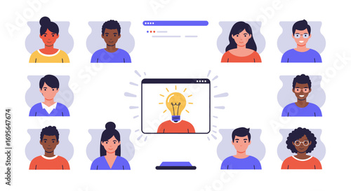 Empowering Remote Teams: Inclusive Virtual Meeting Interface for Global Collaboration